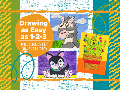 Drawing as Easy 1,2,3 Summer Camp (4-9 Years)